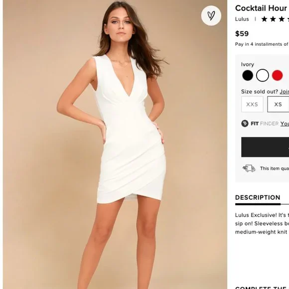 Lulus | Dresses | Lulus White Sideshirred Cocktail Dress Size M | Poshmark Lulus | Dresses | Lulus White Sideshirred Cocktail Dress Size M | Poshmark